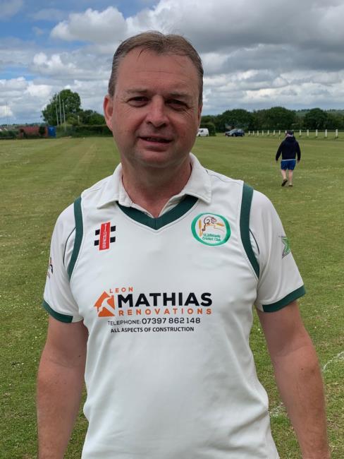 Karl Rhead (superb 62 not out) for Seniors A